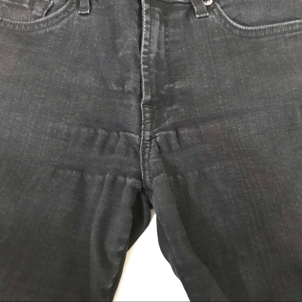 7 For All Mankind - The Skinny Bootcut Jeans Black - Picture 8 of 8